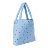STUDIO NOOS - Puffy DIAPER BAG - přebalovací taška | Light Blue Hearts