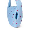 STUDIO NOOS - Puffy Cross Body Bag | Light Blue Hearts