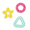Súprava chladiacich hryzátok Shapes 3ks