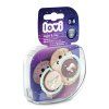lovi cumlik dynamicky silikonovy nightday 0 6m 2ks dievca