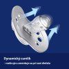 lovi cumlik dynamicky silikonovy nightday 0 6m 2ks dievca