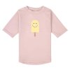 LÄSSIG Short Sleeve Rashguard popsicle pale pink 13-18mo. size 86