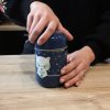 Termobox s lyžičkou Foöd Blue Racoon
