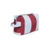 STUDIO NOOS - Bold Stripe Toiletry - toaletní taštička | Bordeaux/Light Blue