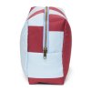 STUDIO NOOS - Bold Stripe Toiletry - toaletní taštička | Bordeaux/Light Blue