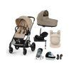 Cybex Balios S LUX, bundle set XL + AMYA 2026, almond beige