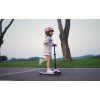 KicknRoll X2 Pink girl riding with helmet
