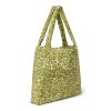 STUDIO NOOS - Cotton MOM BAG - prebaľovacia taška | Green Leopard