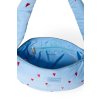 STUDIO NOOS - Puffy Mini Cross Body Bag | Light Blue Hearts