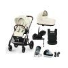 Cybex Balios S LUX, bundle set XL + AMYA 2026, seashell beige