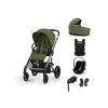 Cybex Balios S LUX, bundle set M + AMYA 2026, moss green
