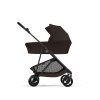 Cybex vanička Melio Cot 2026, chocolate brown