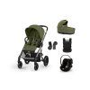 Cybex Balios S LUX, bundle set S + AMYA 2026, moss green