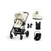 Cybex Balios S LUX, bundle set S + AMYA 2026, seashell beige