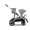 Cybex Gazelle S bundle XL + AMYA, stone grey
