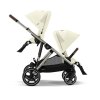 Cybex Gazelle S bundle XL + AMYA, stone grey