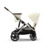 Cybex Gazelle S bundle XL + AMYA, stone grey