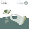 Silikónová jedálenská súprava Baby First MEAL SET Mini Arty
