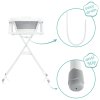 Fillikíd Skladacia detská vanička grey-white + stojan na vaničku