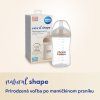 Canpol babies Fľaša antikoliková Natural Shape 330 ml