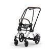 Cybex e-Priam Style podvozok 2026, chrome brown