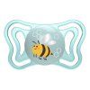 CHICCO Cumlík Physio Light silikónový chlapec 2-6m, 2 ks