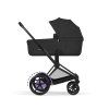 Cybex e-Priam Comfort 2026, matt black, sepia black