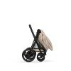 Cybex e-Priam Comfort 2026, matt black, cozy beige