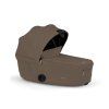 Cybex e-Priam Comfort 2026, matt black, coconut brown