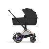 Cybex e-Priam Comfort 2026, rose gold, sepia black