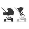 Cybex Mios Comfort 5.0 + vanička, Matt black, sepia black