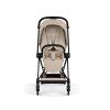 Cybex Mios Comfort 5.0 + vanička, Matt black, cozy beige