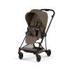 Cybex Mios Comfort 5.0 + vanička, Matt black, coconut brown