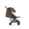 Cybex Mios Comfort 5.0 + vanička, Matt black, coconut brown