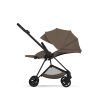 Cybex Mios Comfort 5.0 + vanička, Matt black, coconut brown