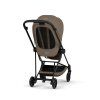 Cybex Mios Comfort 5.0 + vanička, Matt black, coconut brown