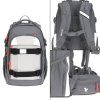 LÄSSIG School Backpack Origin Bold anthracite grey