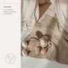 6067 4 deka waffle bavlna taupe