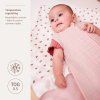 6246 2 letni muselinovy spaci vak 70 cm soft pink