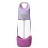 Fľaša na pitie so slamkou 450 ml - sugar plum