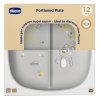 CHICCO Tanier delený grey 12m+