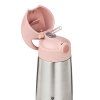 Termoska na pitie so slamkou 350 ml - blush crush