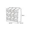 UBBH1127B organizer na hracky gray