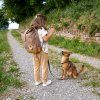 LÄSSIG Mini Rolltop Backpack Nature hazelnut