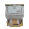LÄSSIG Mini Rolltop Backpack Nature light blue