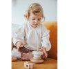label label balancni stohovaci krouzky nougat