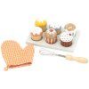 tryco dreveny cupcake set
