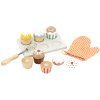 tryco dreveny cupcake set