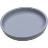 tryco silikonovy talirek kulaty dusty blue