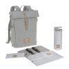 LÄSSIG Green Label Rolltop Backpack 2023 grey mélange - Limited Edition